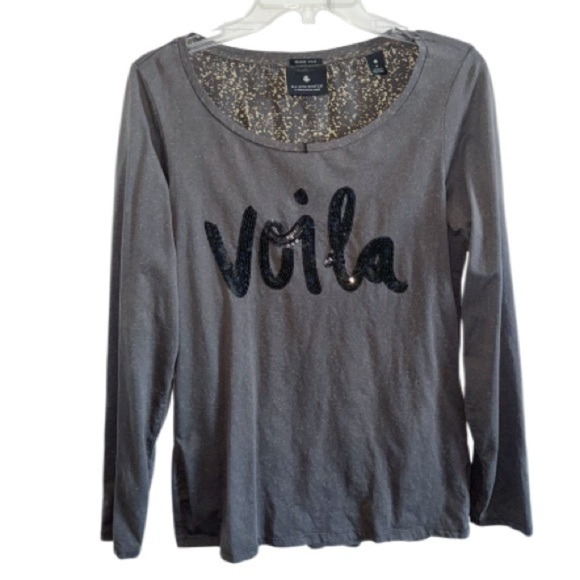 Maison Scotch Sequin Voila Sz 4/ Large Cotton - Picture 2 of 12